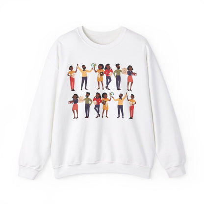Teachers Sweatshirt - Afrocentric Art by The Trini Gee