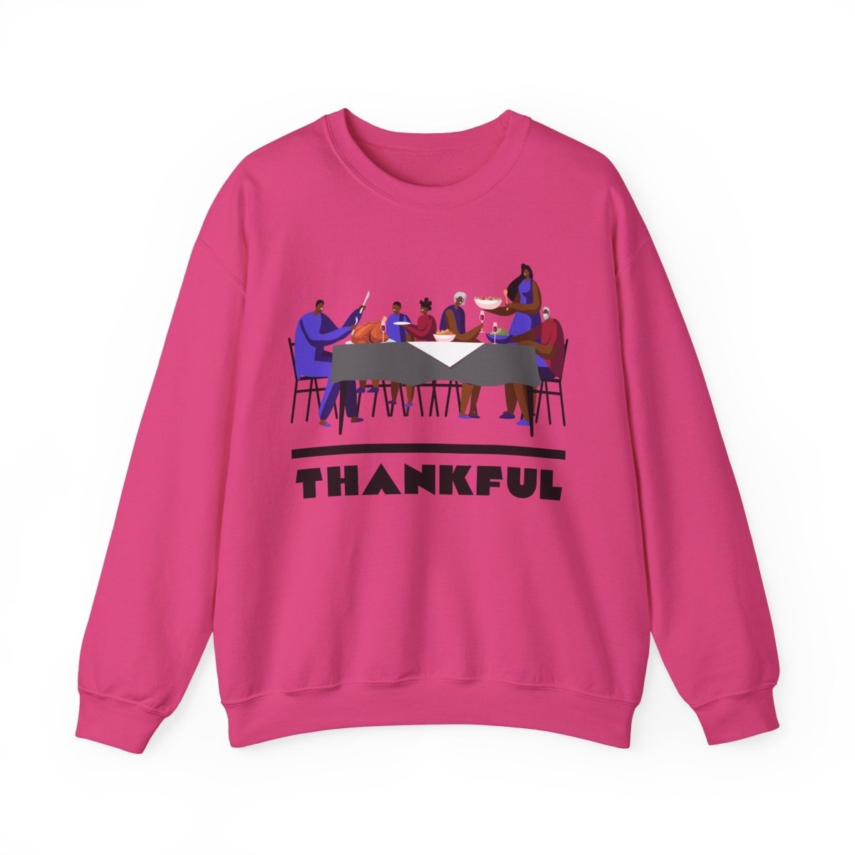 Thankful Sweatshirt - Afrocentric Art by The Trini Gee