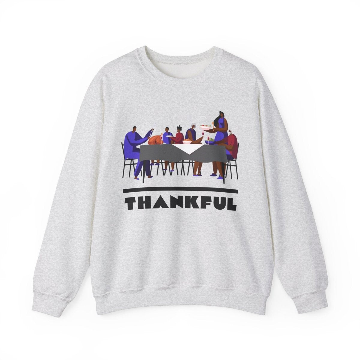 Thankful Sweatshirt - Afrocentric Art by The Trini Gee