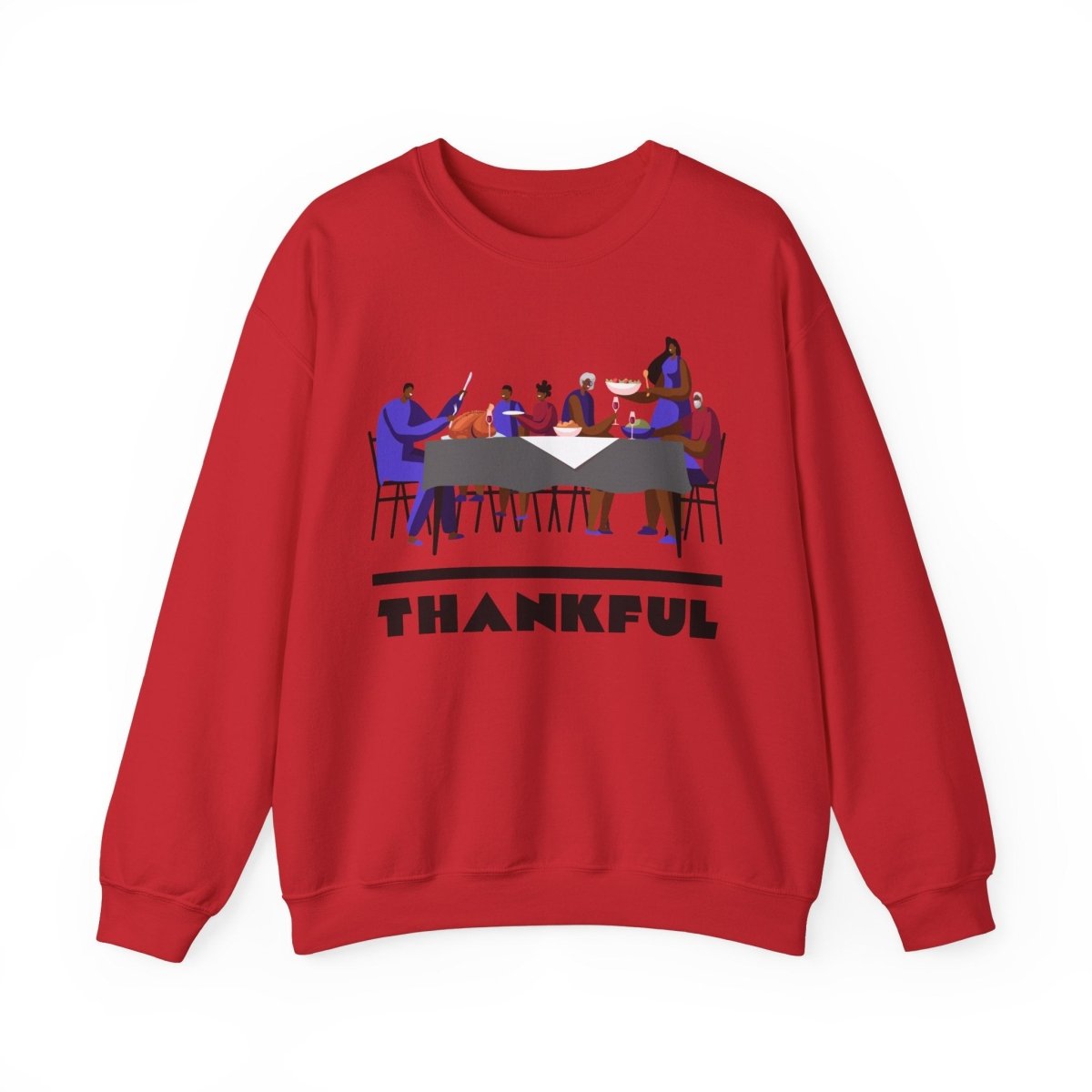 Thankful Sweatshirt - Afrocentric Art by The Trini Gee
