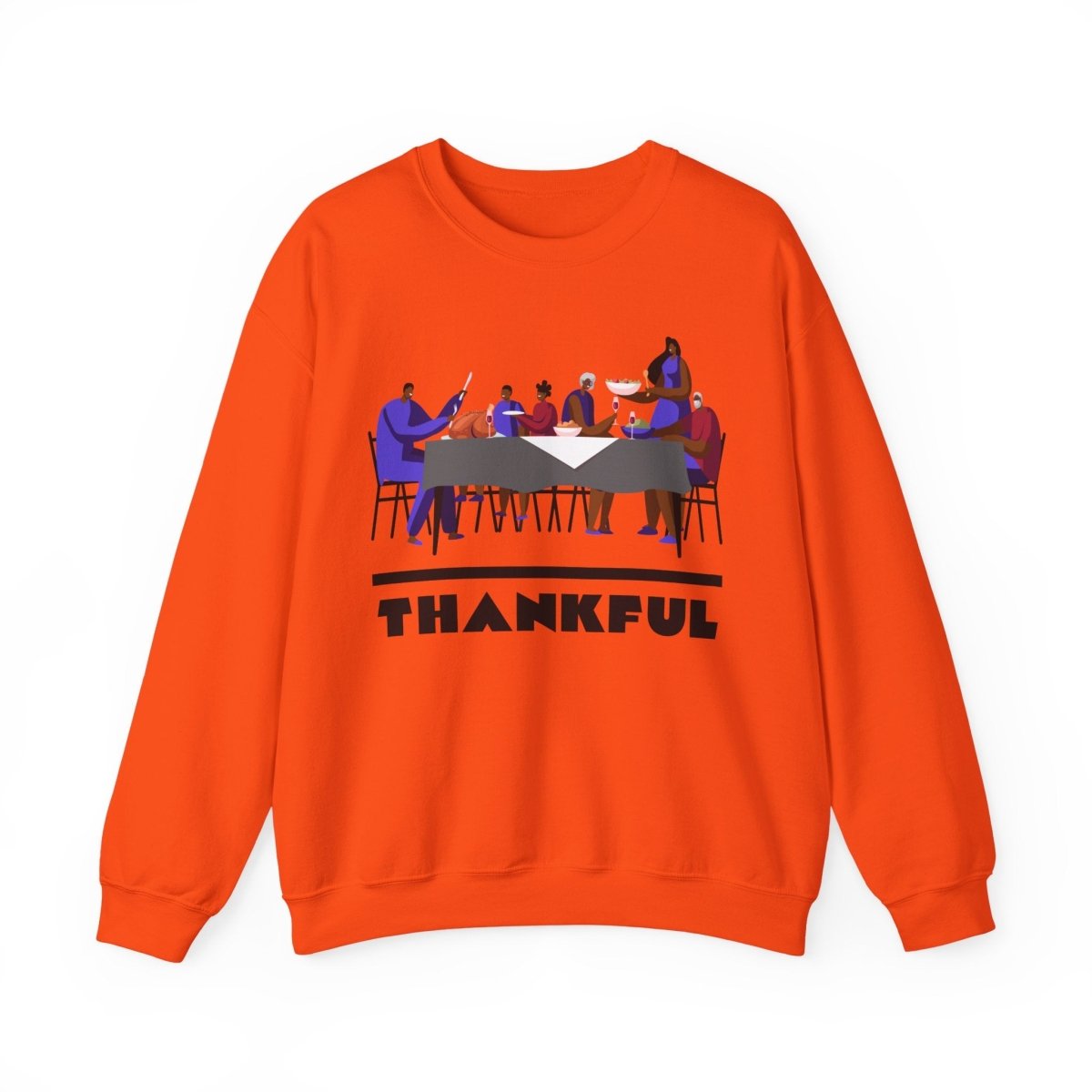 Thankful Sweatshirt - Afrocentric Art by The Trini Gee