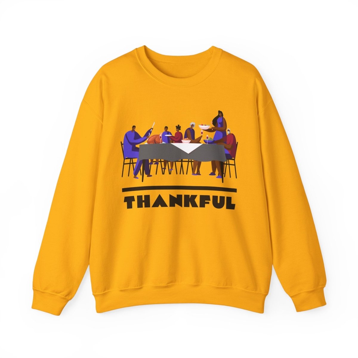 Thankful Sweatshirt - Afrocentric Art by The Trini Gee