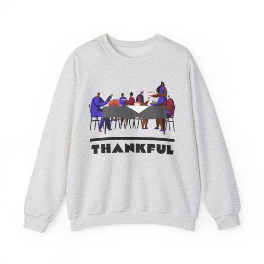 Thankful Sweatshirt - Afrocentric Art by The Trini Gee