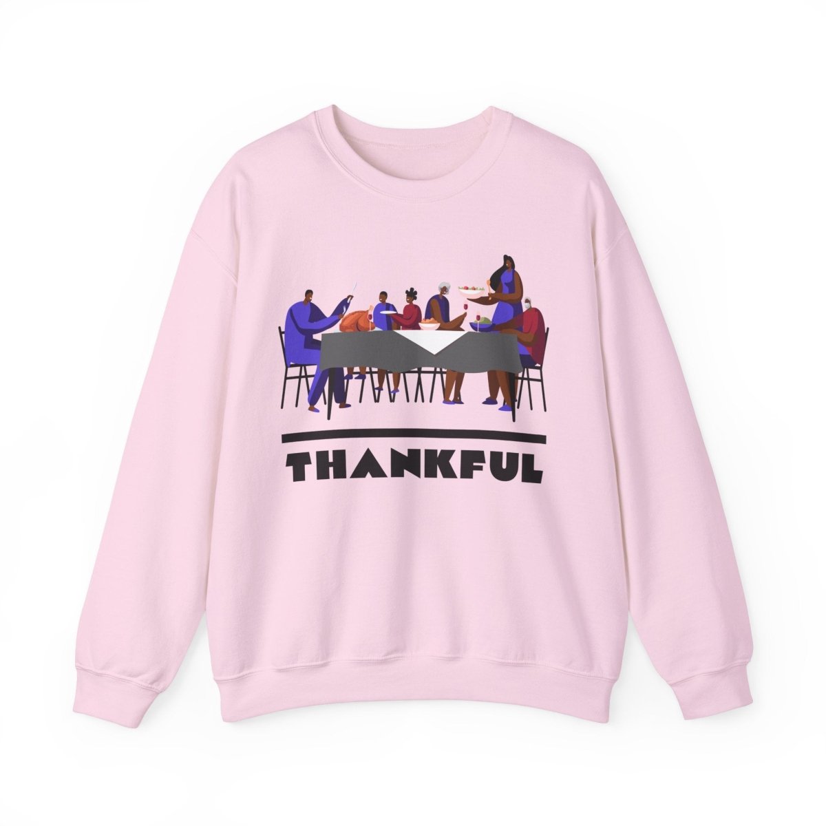 Thankful Sweatshirt - Afrocentric Art by The Trini Gee