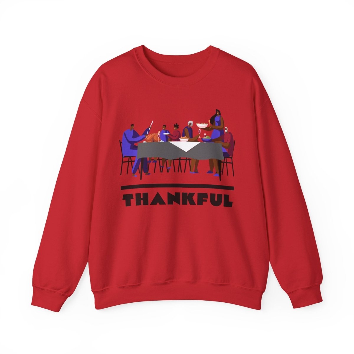 Thankful Sweatshirt - Afrocentric Art by The Trini Gee