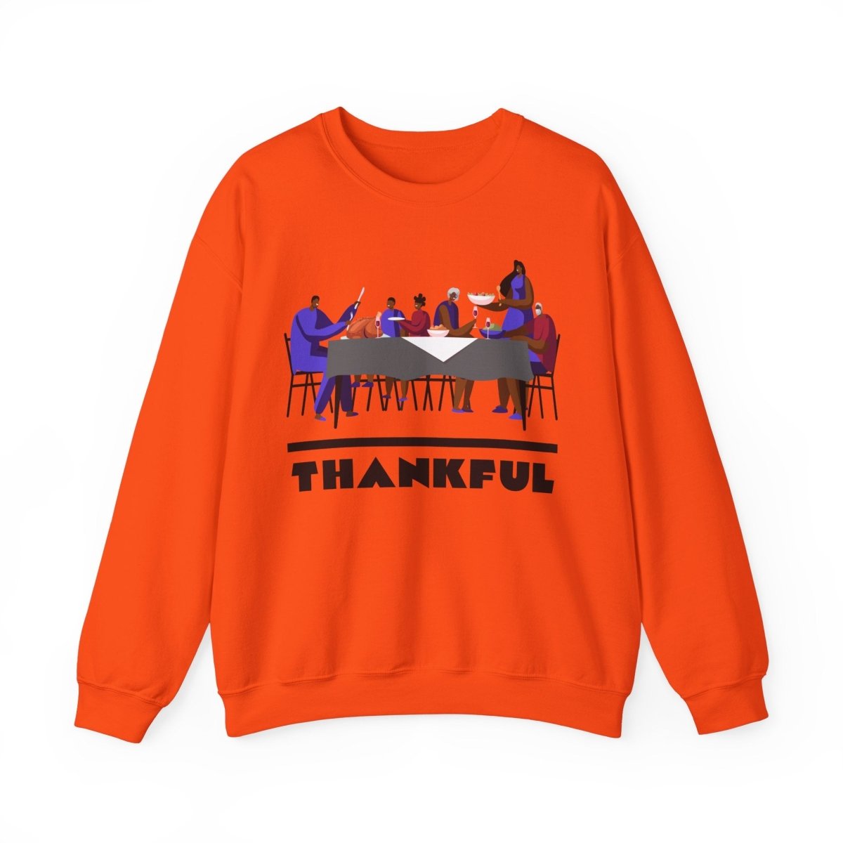 Thankful Sweatshirt - Afrocentric Art by The Trini Gee