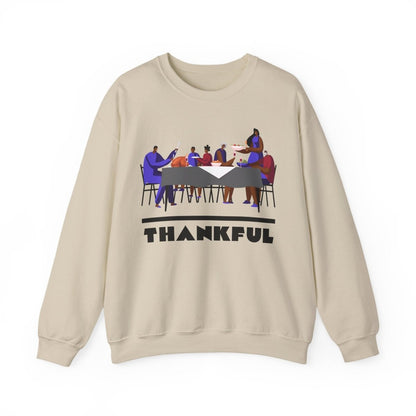 Thankful Sweatshirt - Afrocentric Art by The Trini Gee