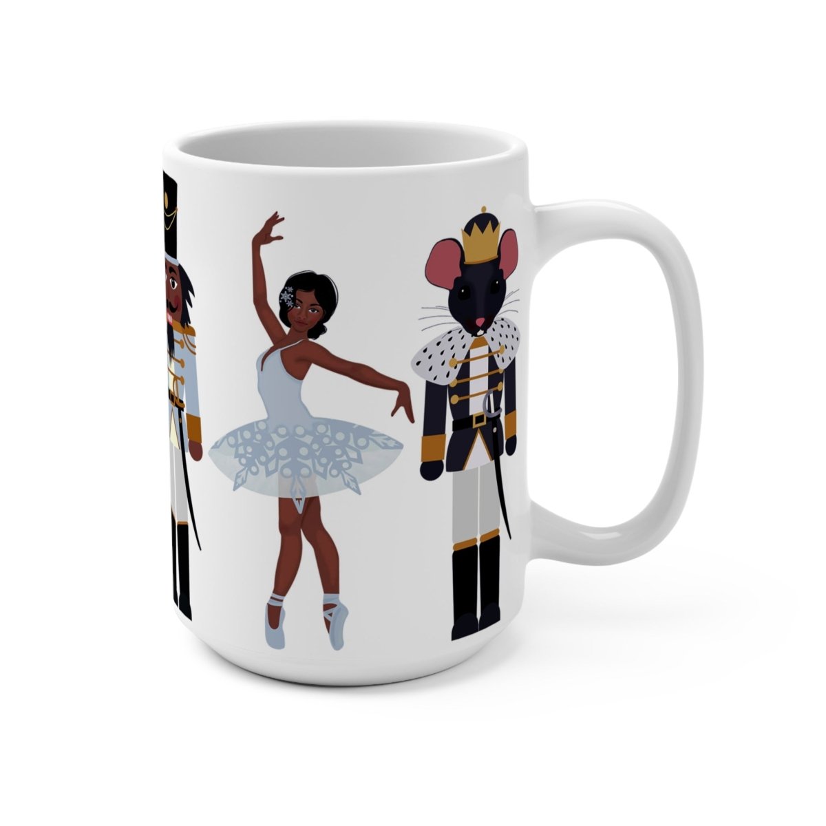 The Nutcracker Ballet Mug - Afrocentric Art by The Trini Gee