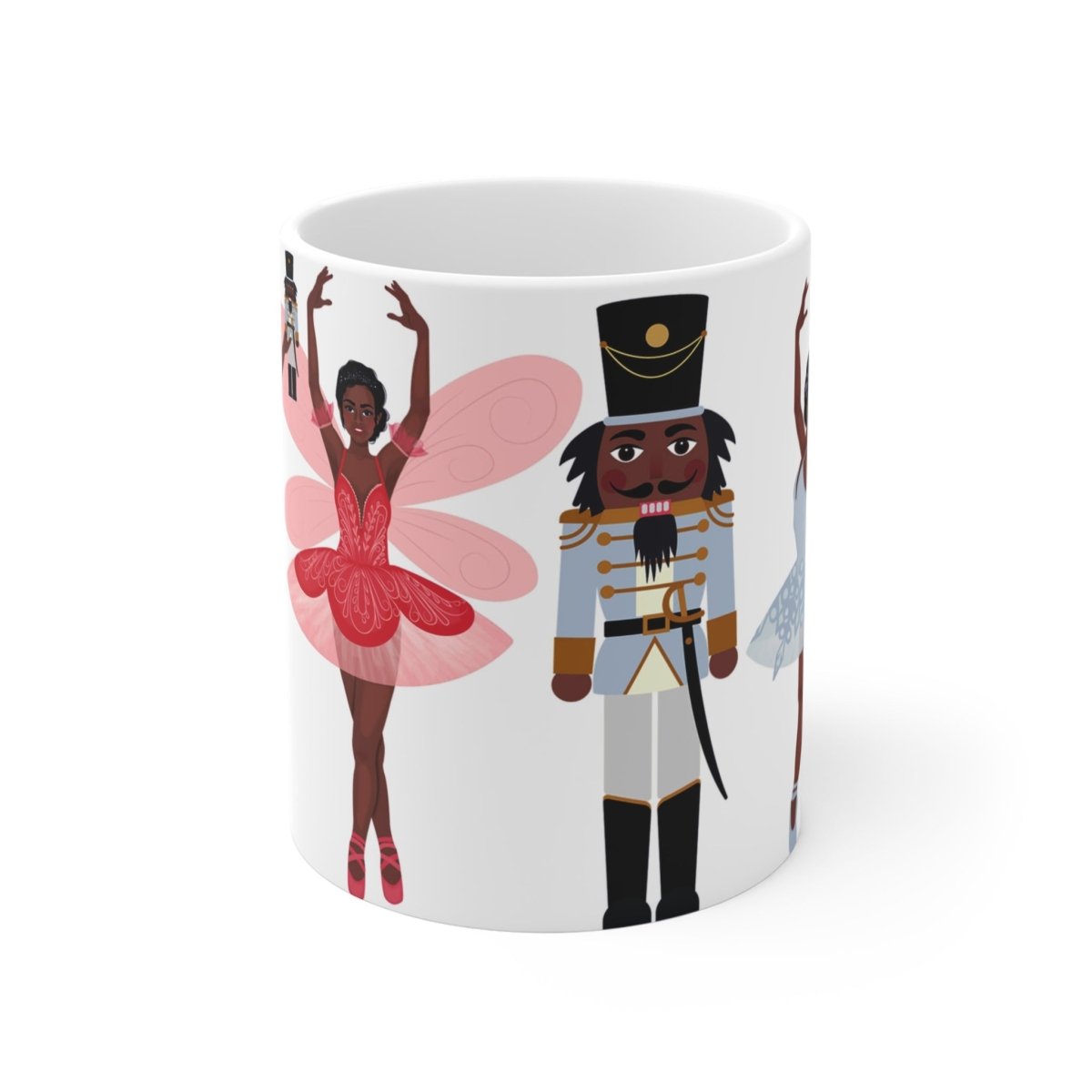 The Nutcracker Ballet Mug - Afrocentric Art by The Trini Gee