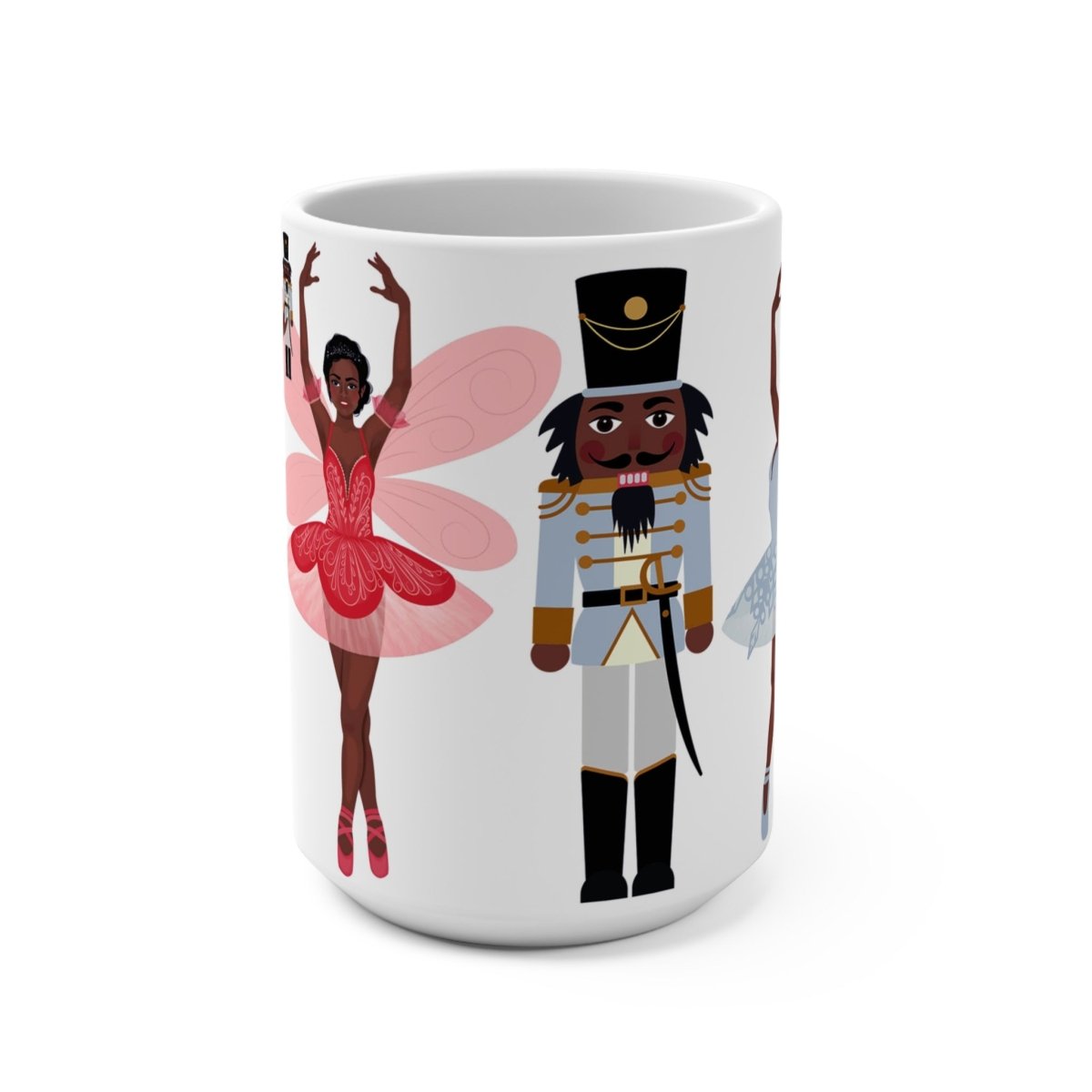 The Nutcracker Ballet Mug - Afrocentric Art by The Trini Gee