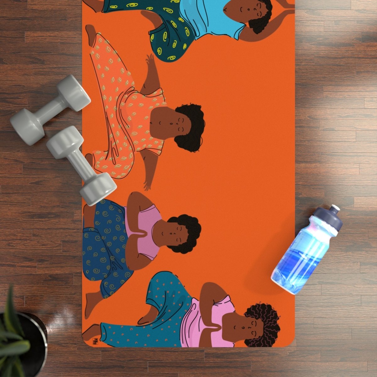 Thick Women Yoga Mat - The Trini Gee