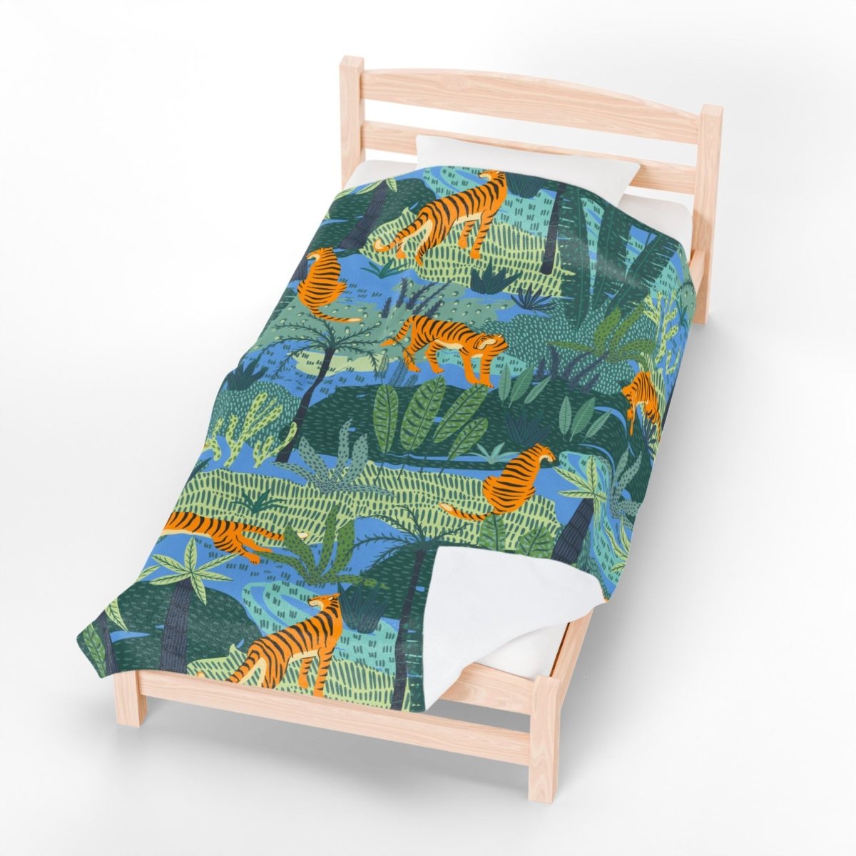 Tiger Jungle Blanket - The Trini Gee