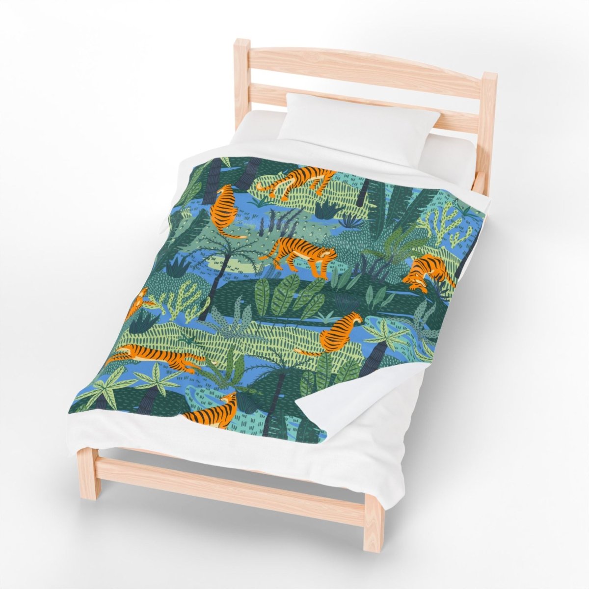 Tiger Jungle Blanket - The Trini Gee