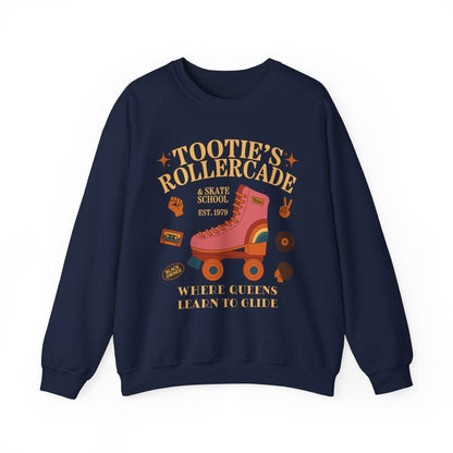 Tootie's Rollercade Sweatshirt - Afrocentric Art by The Trini Gee
