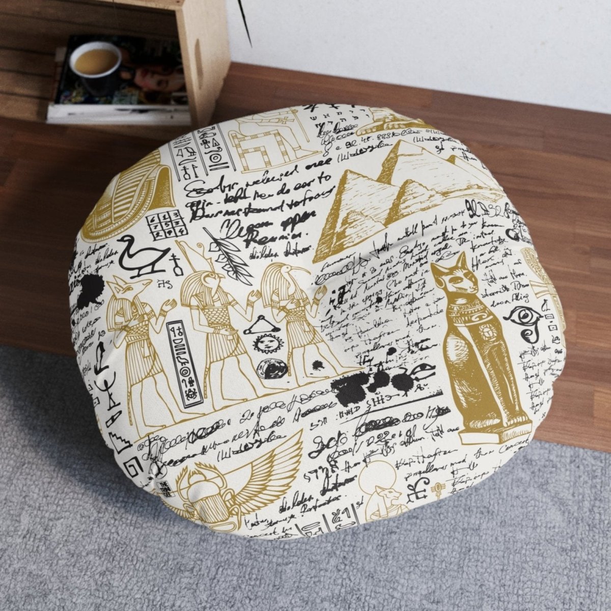 Travel Egypt Floor Pillow - The Trini Gee