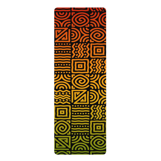 Tribal Style Yoga Mat - The Trini Gee