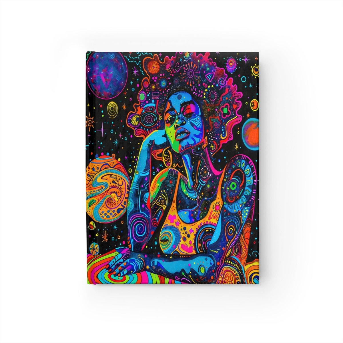 Trippy Doodles Journal - Afrocentric Art by The Trini Gee