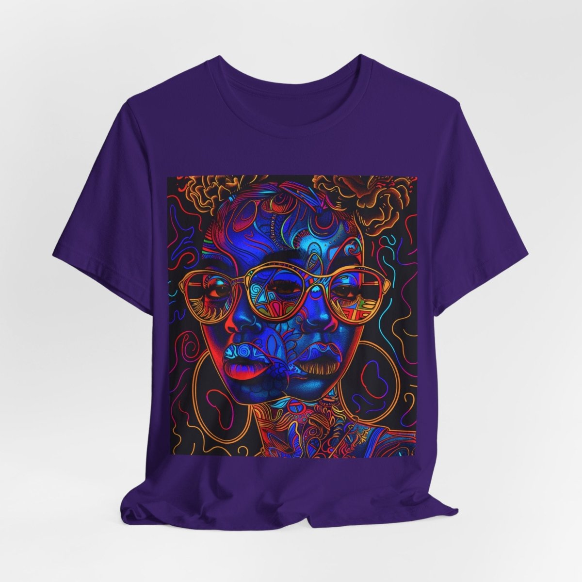 Trippy Psychedelic T‑Shirt – The Trini Gee