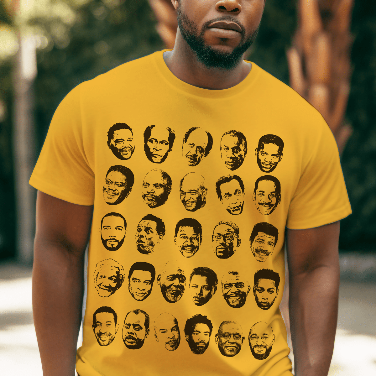 TV Dads Remix Shirt - Afrocentric Art by The Trini Gee