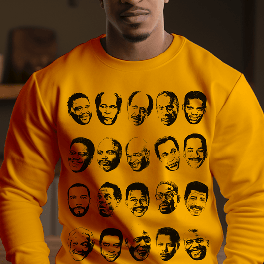 TV Dads Sweatshirt - Afrocentric Art by The Trini Gee