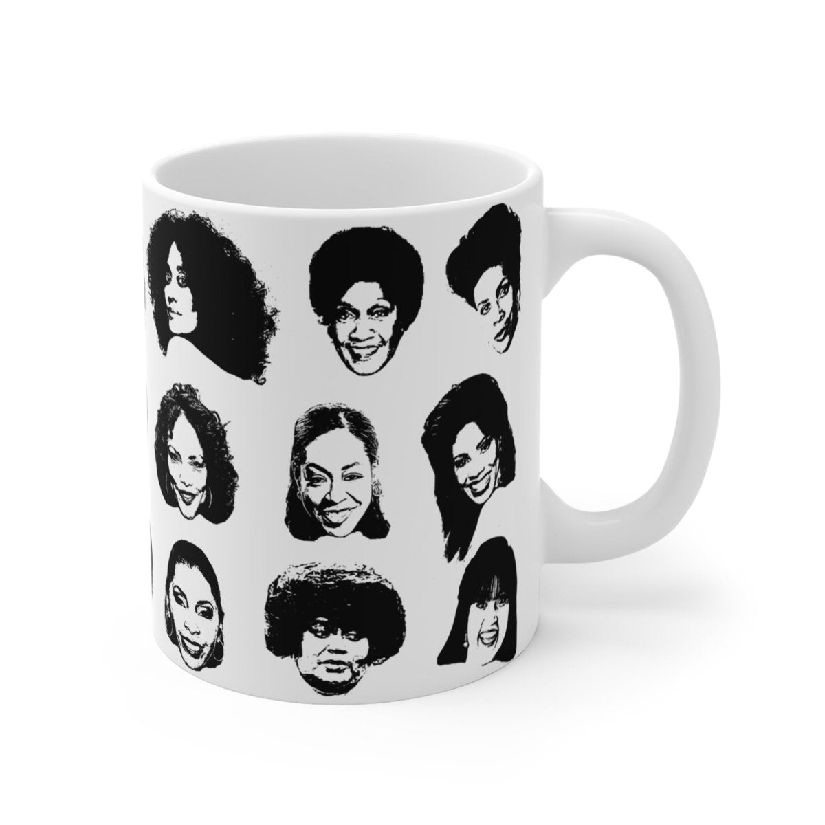 TV Moms Mug - Afrocentric Art by The Trini Gee