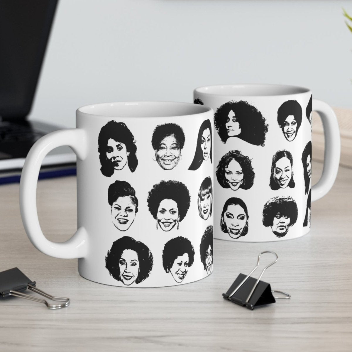 TV Moms Mug - Afrocentric Art by The Trini Gee