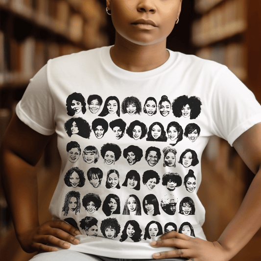 TV Moms Remix Shirt - Afrocentric Art by The Trini Gee