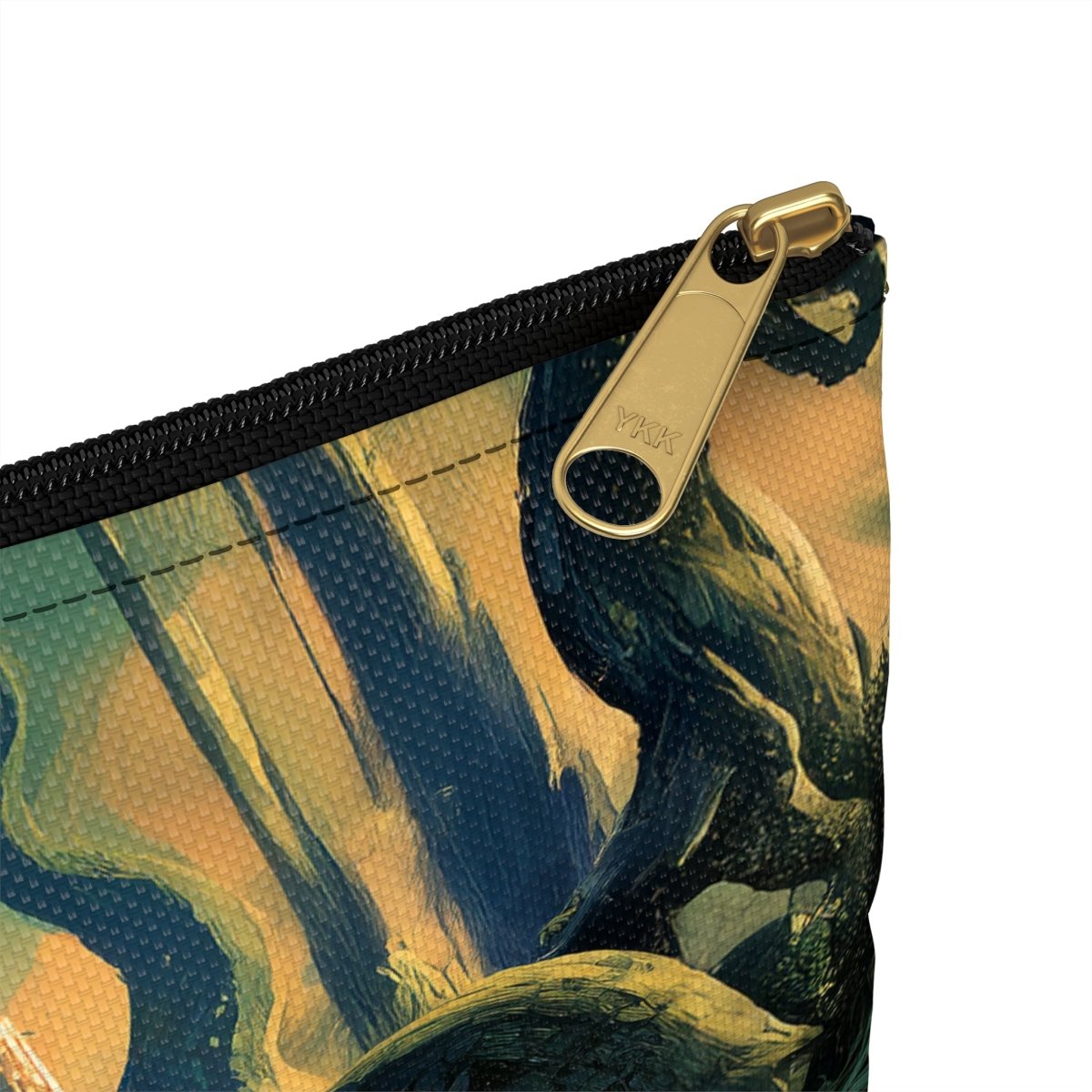 UFO Escape Accessory Pouch - Afrocentric Art by The Trini Gee