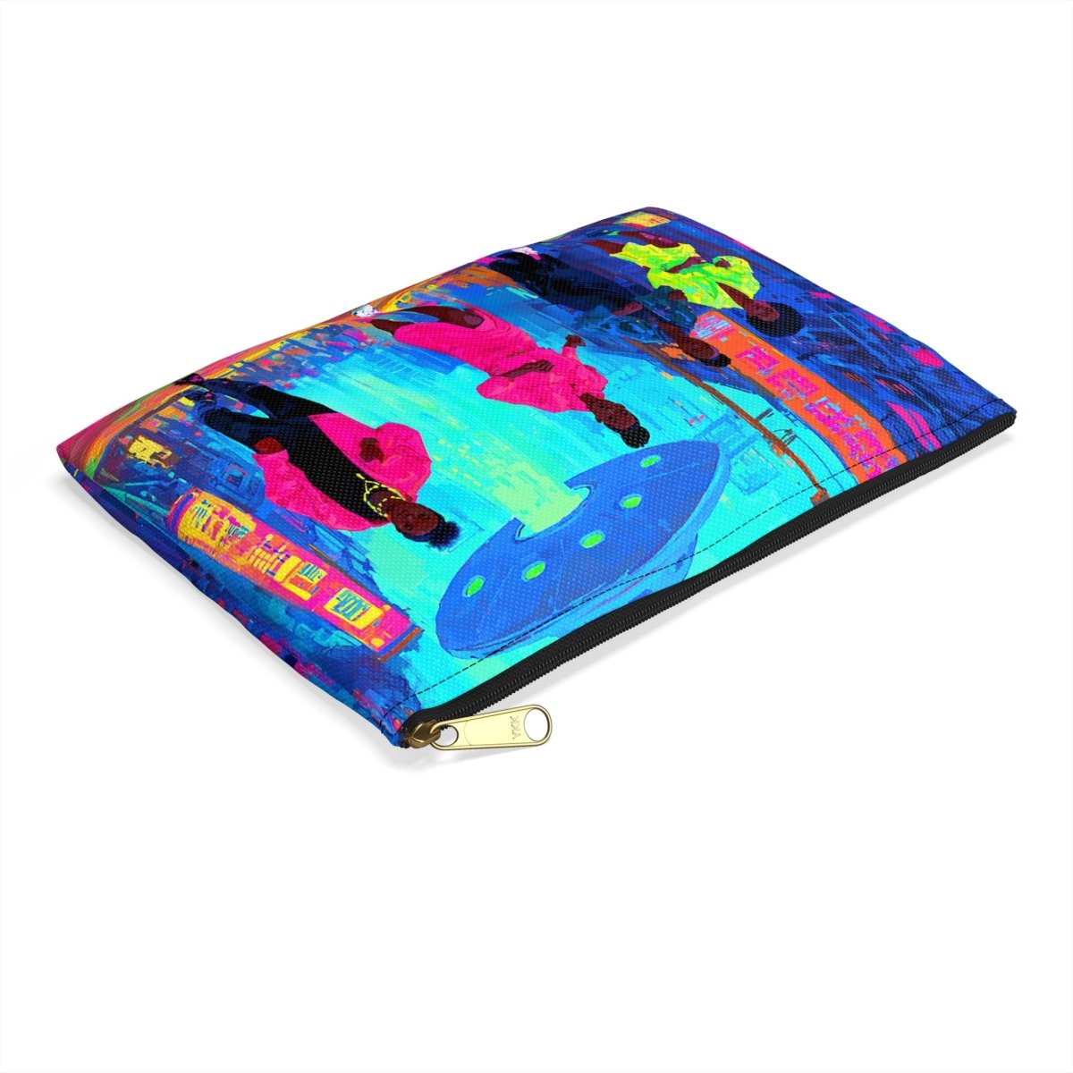 UFO Escape Pouch - Afrocentric Art by The Trini Gee