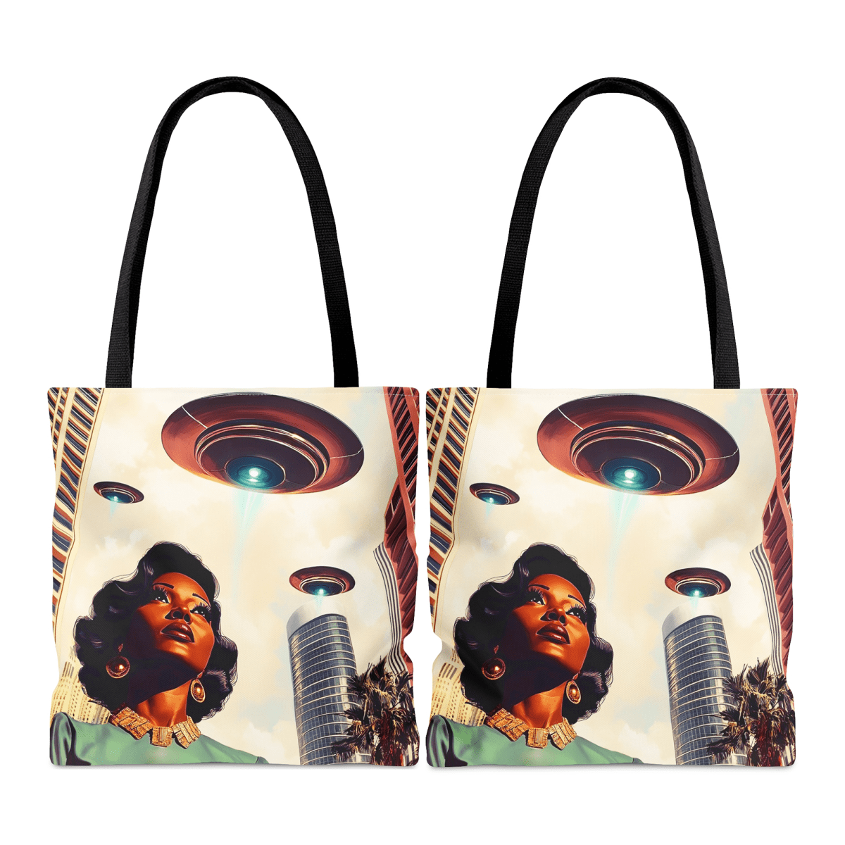 UFO Sighting Tote Bag - The Trini Gee
