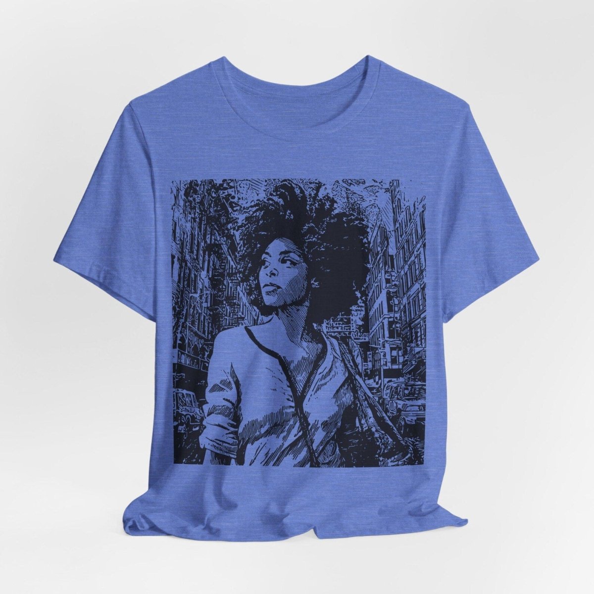 Urban City Girl Shirt - Afrocentric Art by The Trini Gee