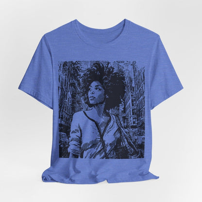 Urban City Girl Shirt - Afrocentric Art by The Trini Gee