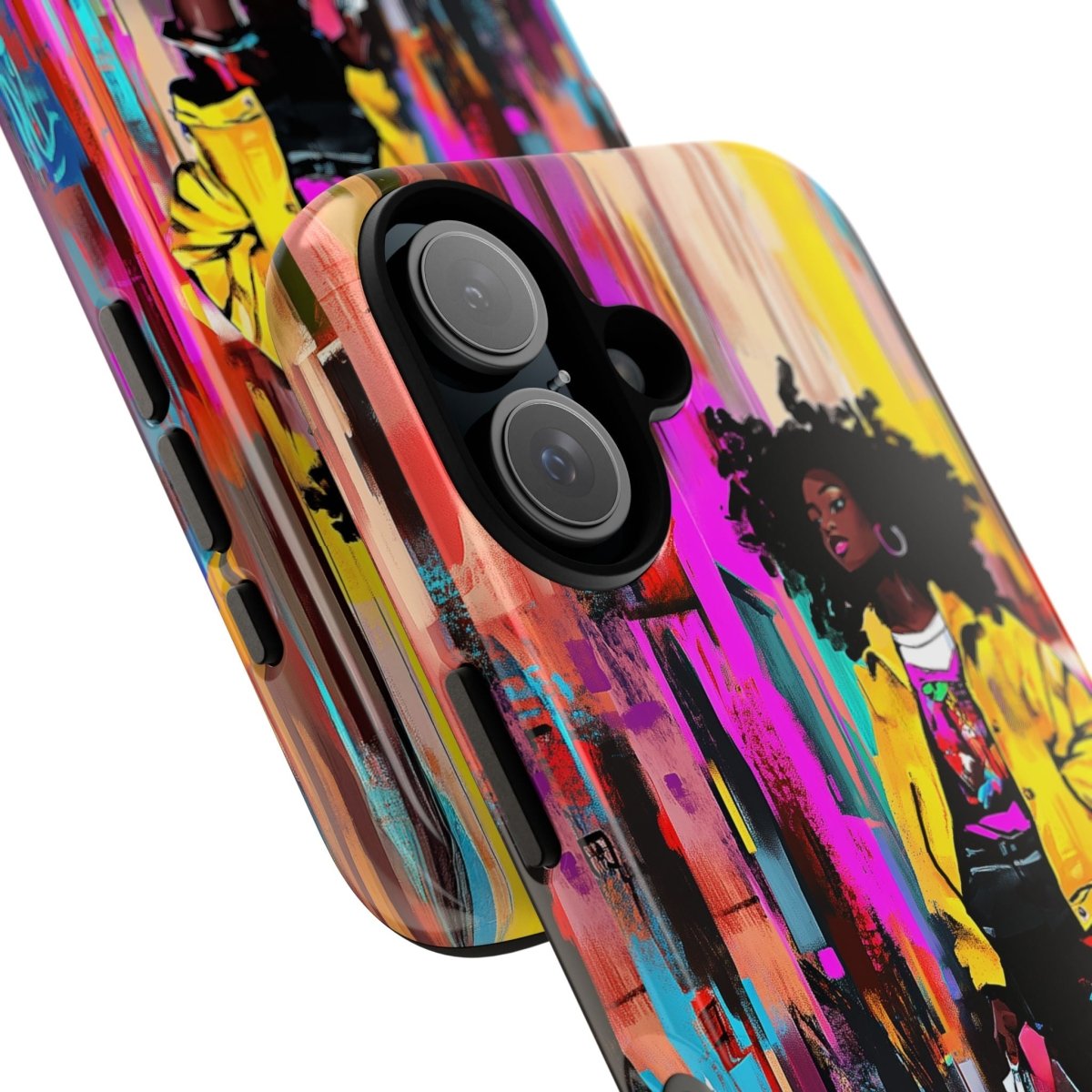 Urban Walk Phone Case - Afrocentric Art by The Trini Gee