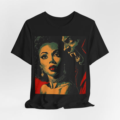 Vampire Horror Shirt - Afrocentric Art by The Trini Gee