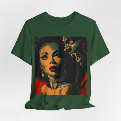 Vampire Horror Shirt - Afrocentric Art by The Trini Gee