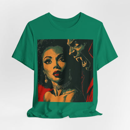 Vampire Horror Shirt - Afrocentric Art by The Trini Gee