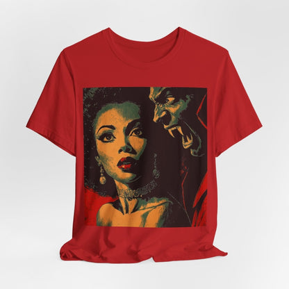Vampire Horror Shirt - Afrocentric Art by The Trini Gee