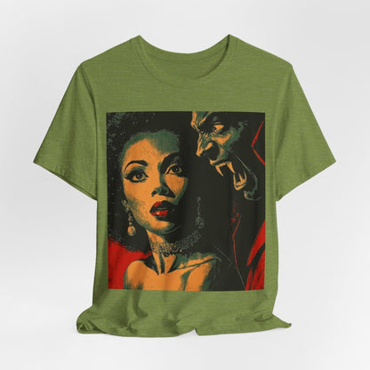 Vampire Horror Shirt - Afrocentric Art by The Trini Gee