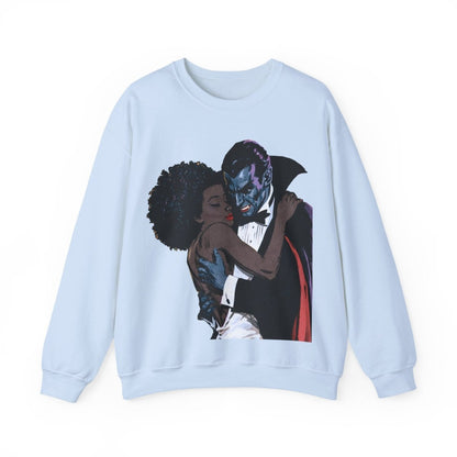 Vampire Romance Sweatshirt - Afrocentric Art by The Trini Gee