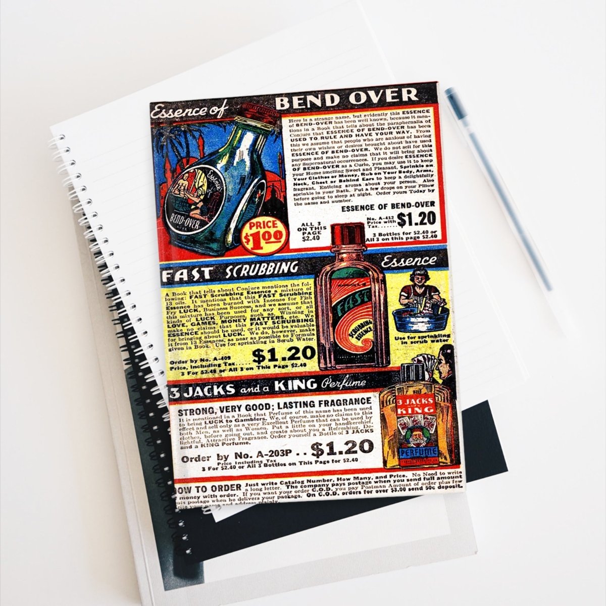 Vintage 1930s Ad Journal - The Trini Gee