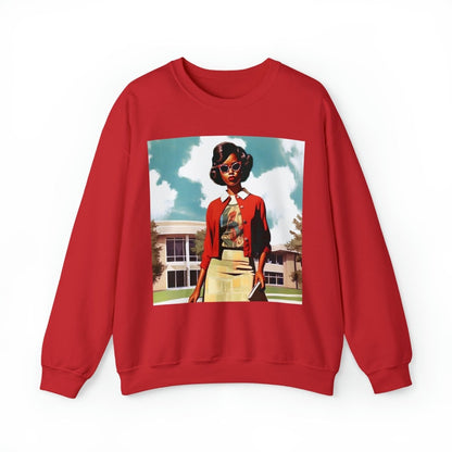 Vintage 60s Sweatshirt - Afrocentric Art by The Trini Gee