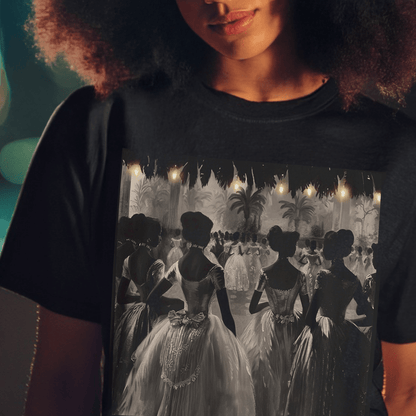Vintage Ball Shirt - Afrocentric Art by The Trini Gee