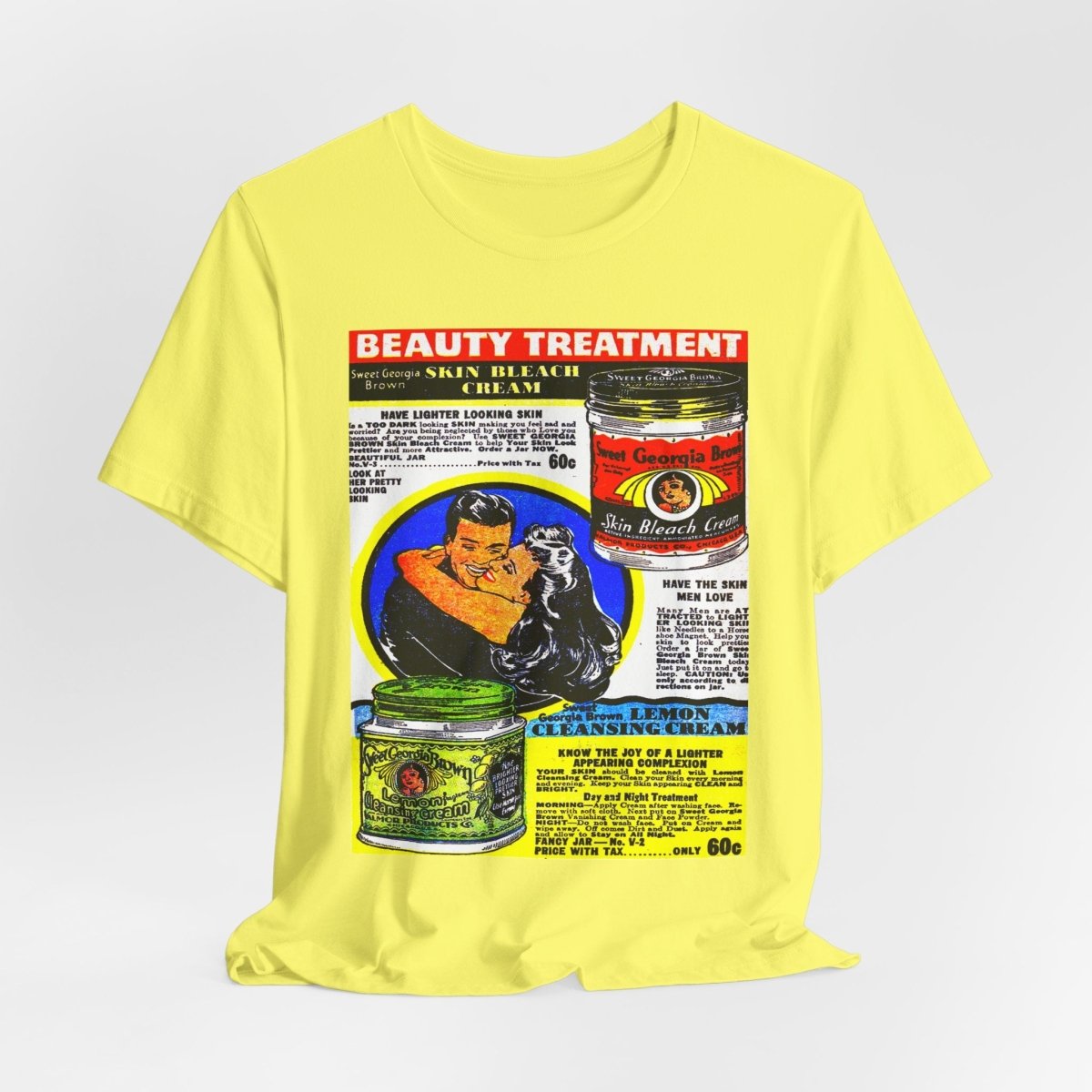 Vintage Beauty Ad Shirt - Afrocentric Art by The Trini Gee