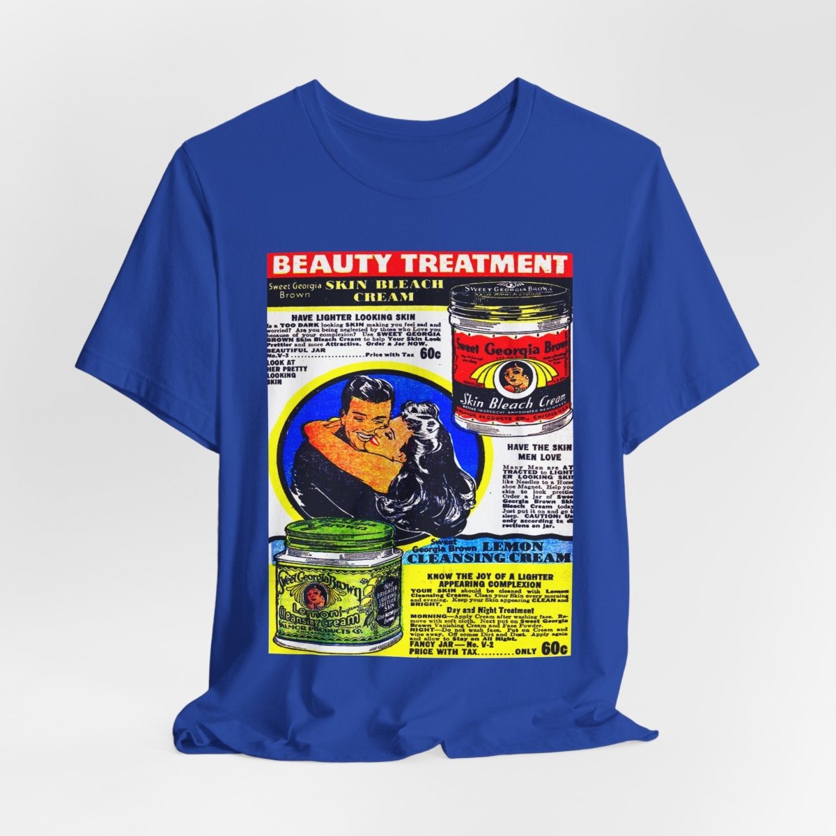 Vintage Beauty Ad Shirt - Afrocentric Art by The Trini Gee