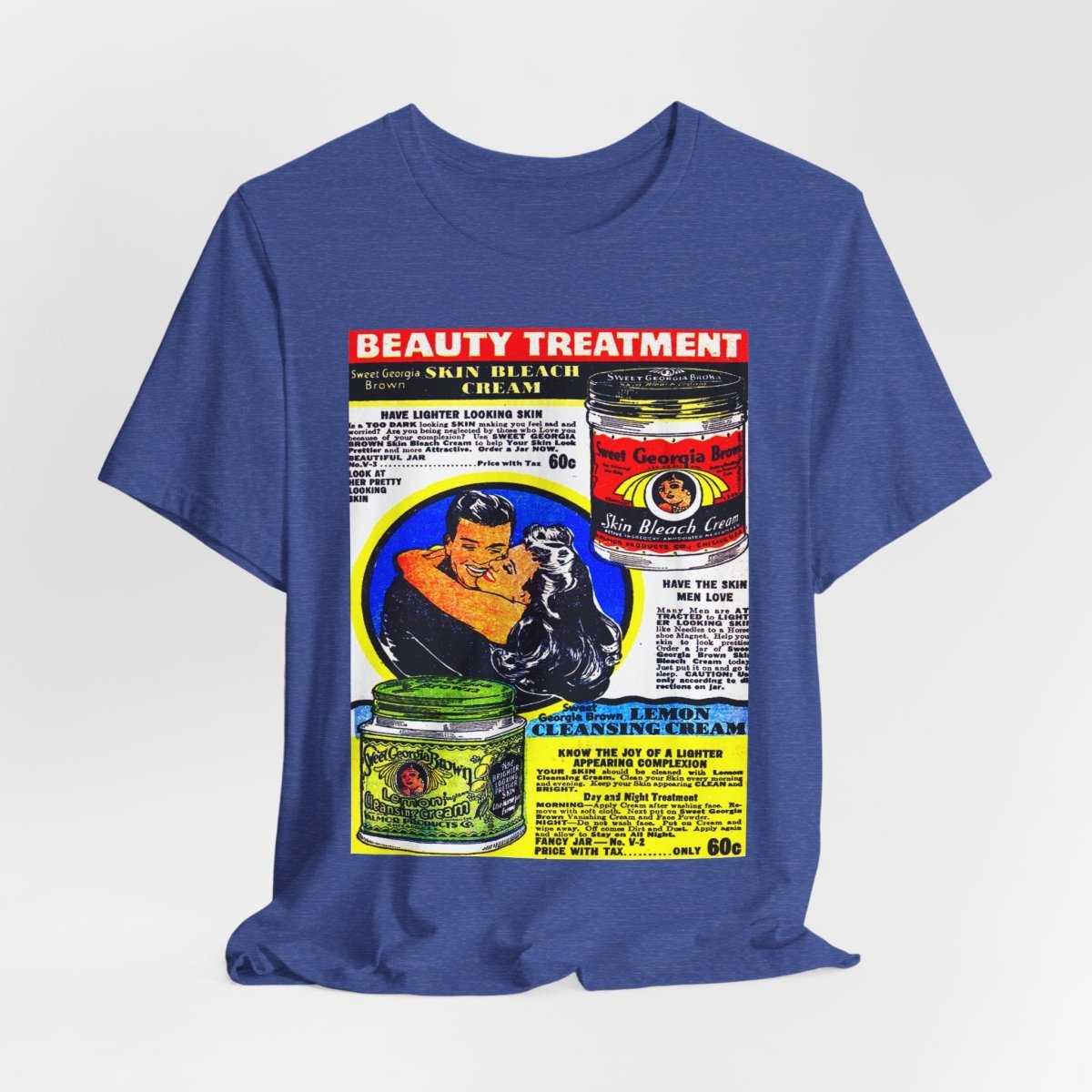 Vintage Beauty Ad Shirt - Afrocentric Art by The Trini Gee