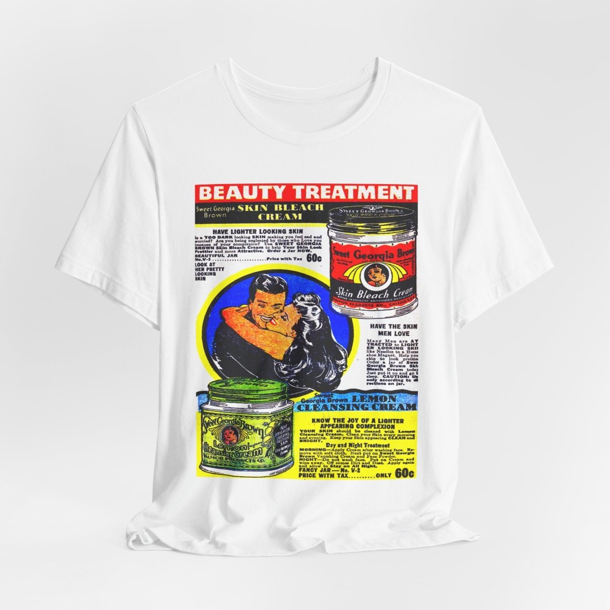 Vintage Beauty Ad Shirt - Afrocentric Art by The Trini Gee