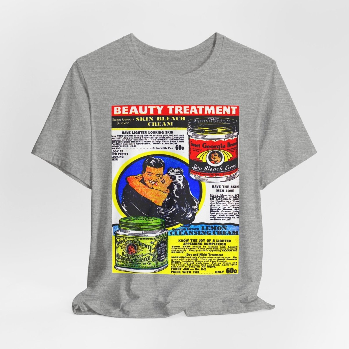 Vintage Beauty Ad Shirt - Afrocentric Art by The Trini Gee