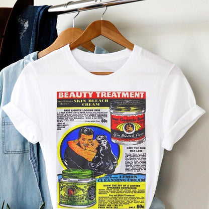 Vintage Beauty Ad Shirt - Afrocentric Art by The Trini Gee