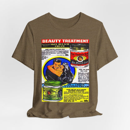 Vintage Beauty Ad Shirt - Afrocentric Art by The Trini Gee