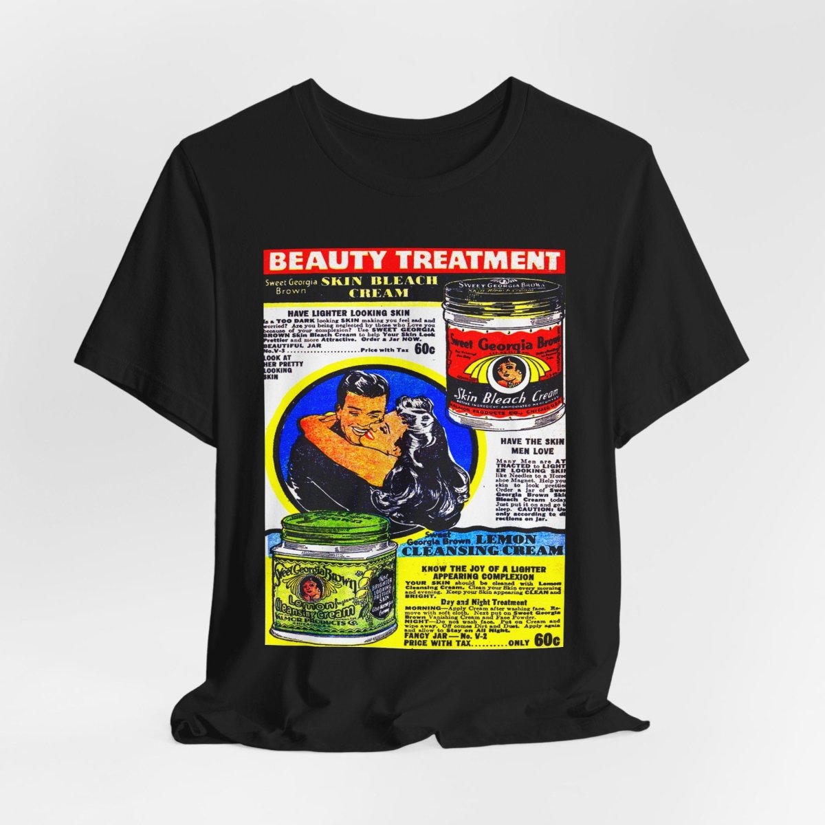 Vintage Beauty Ad Shirt - Afrocentric Art by The Trini Gee